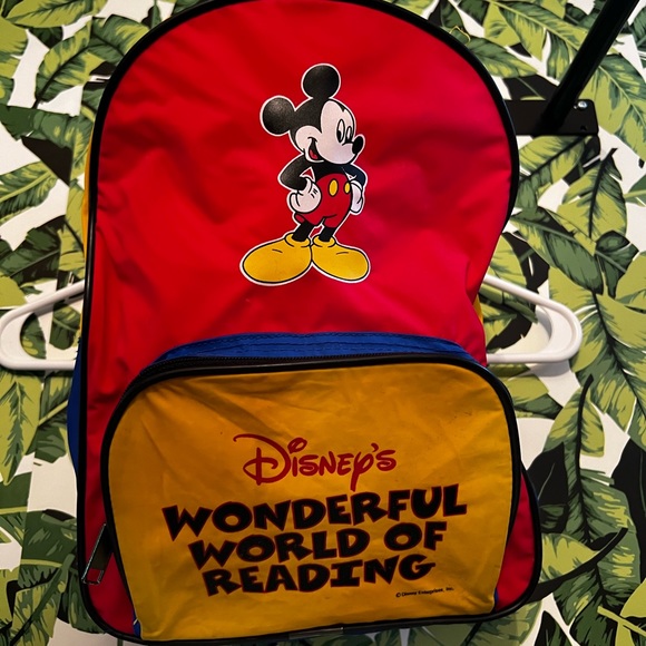 Vintage Mickey Mouse Backpack - Picture 2 of 3